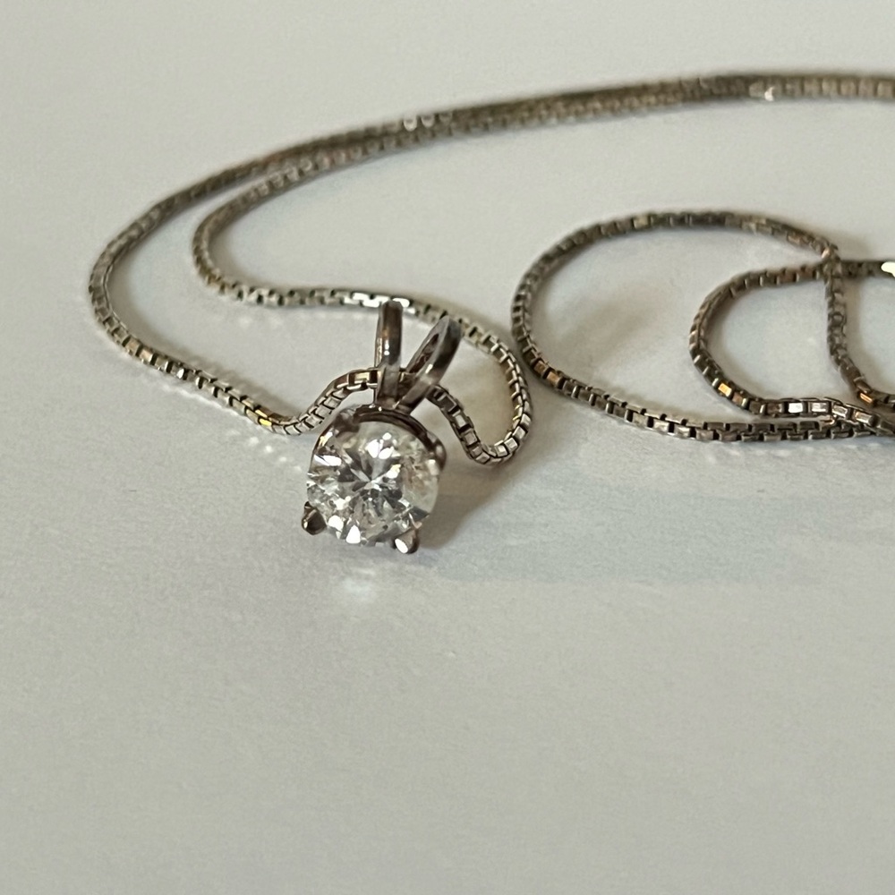 1CT Diamond Pendant